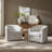 Amiir Swivel Barrel Chair Built-in Pocket Spring-620851594
