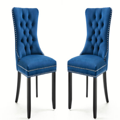 Chaise de salle à manger rembourrée Lamis