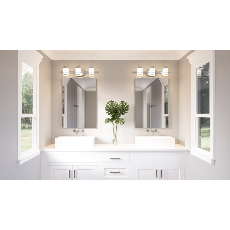 Dimmable Vanity Light, Brushed Nickel