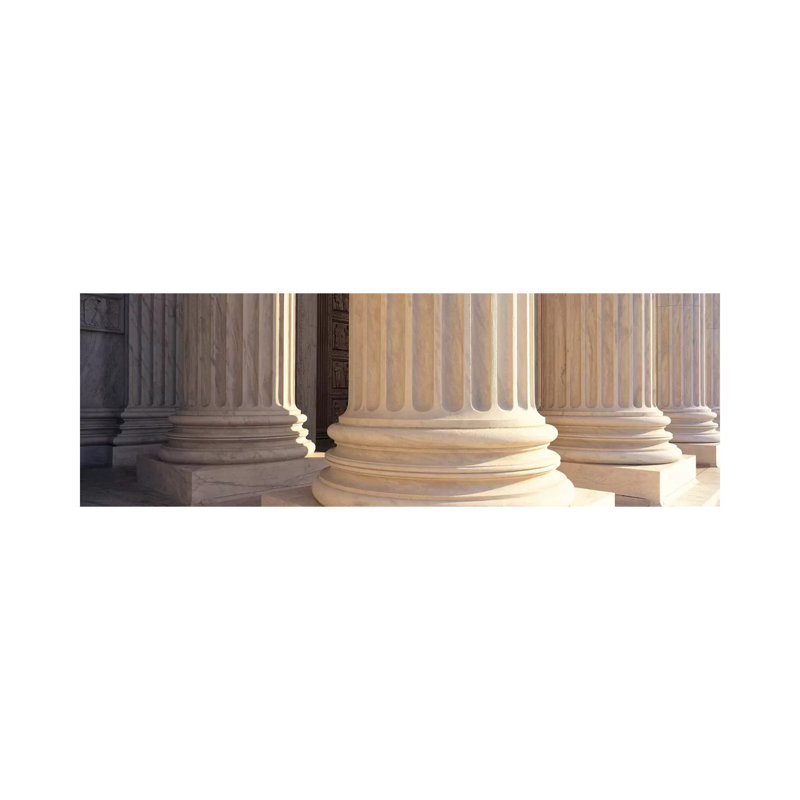 Columns Architecture - Wrapped Canvas Panoramic Print, 30.48 cm H x 91.44 cm W x 1.91 cm D