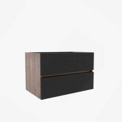 30" Bathroom Vanity With Double Soft Drawers, Wall Mounted Floating Bathroom Vanity For Modern Bathroom