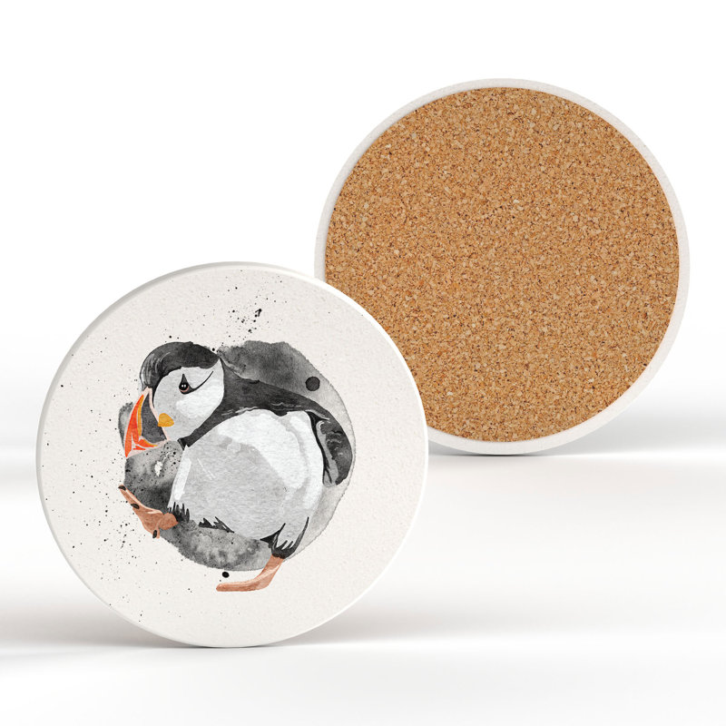Ceramic Round 1 Piece Coaster