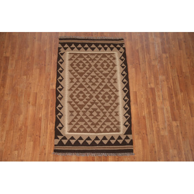 Geometric Kilim Oriental Area Rug 3x5