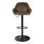 Winfield Swivel Upholstered Adjustable Height Counter Stool with Metal Frame-31916401