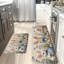Ensemble de 2 lapins aux œufs bleus, tapis de cuisine