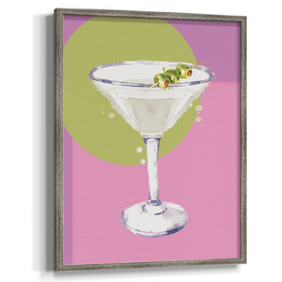 Reproduction encadrée Martini - bois massif