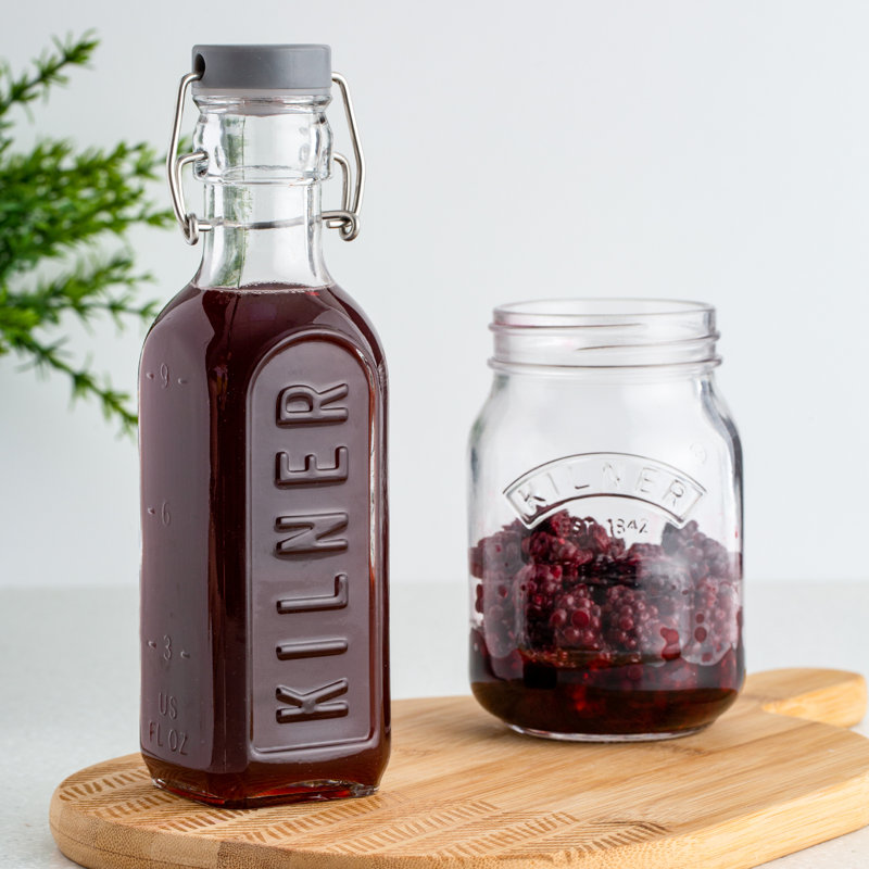 34oz. Glass Dressing Bottle