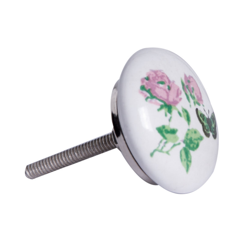 Hand Painted 1 1/2" Diameter Mushroom Knob Multipack