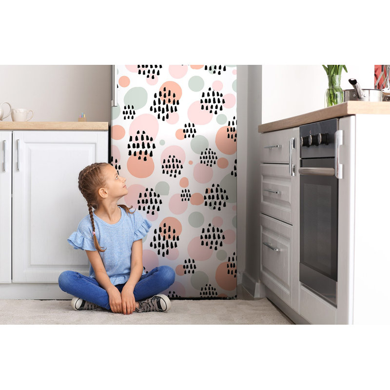 Abstract Door Decal