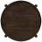 Round Solid Wood End Table