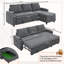 3 Seater Sofa Bed-233115475