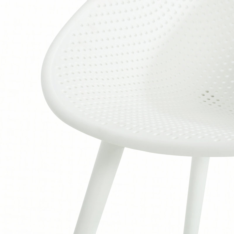 Chaise d'appoint Gable (ensemble de 2), Blanc