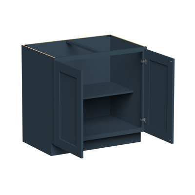 CASAINC Ready-to-Assemble W36"x D24"x H34.5" Kitchen Full Height Door Base Cabinet