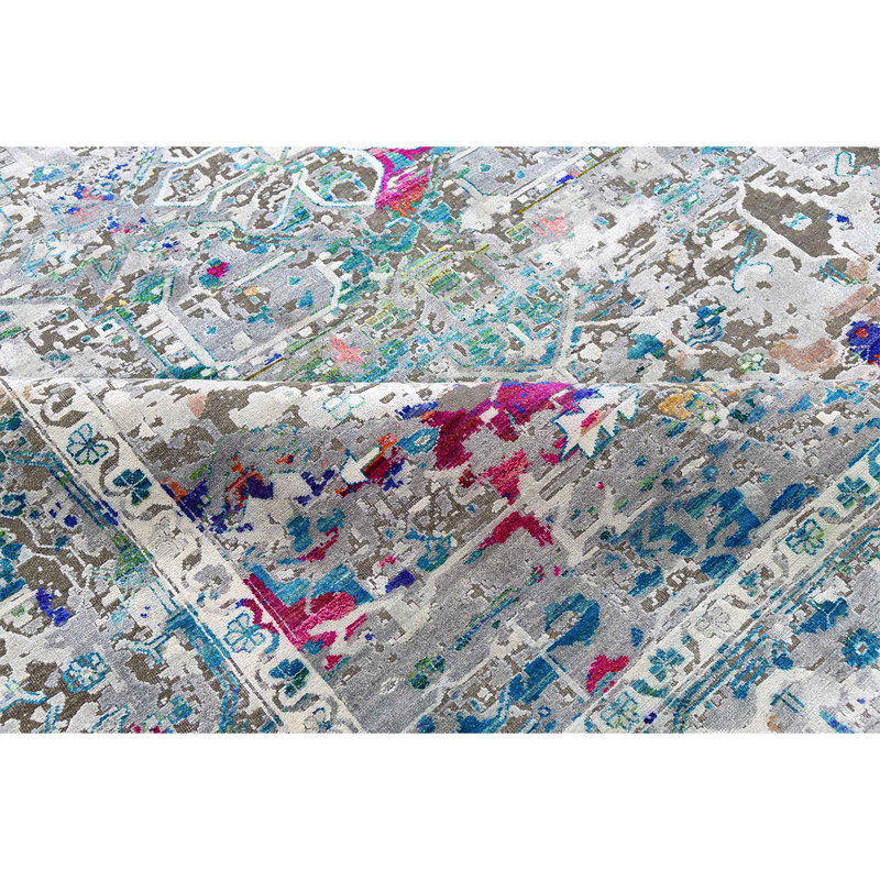 Canterbury Hand Knotted Oriental Area Rug, Rectangle 9' x 12'