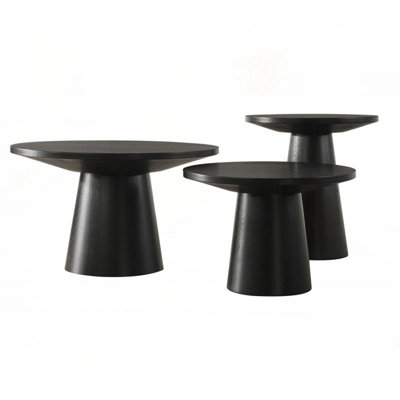 Round Wood Coffee Table