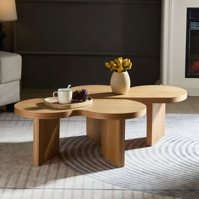 MDF Butterfly-Shaped Coffee Table
