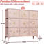 Commode 9 tiroirs Monteo