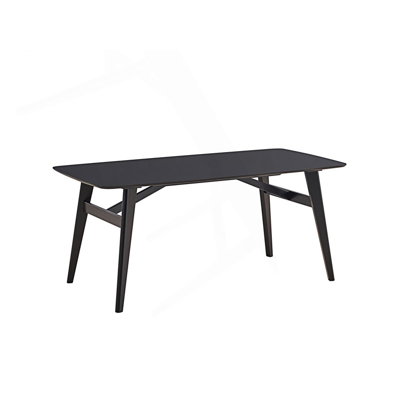 Rectangular Dining Table With Fixed Top