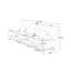 Canapé modulaire confortable pour divers espaces avec revêtement moelleux