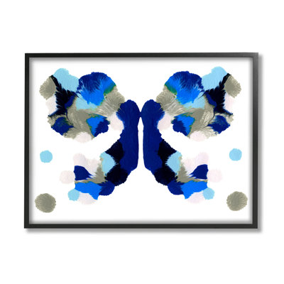 " Abstract Ink Blot Shapes " by Emma Caroline