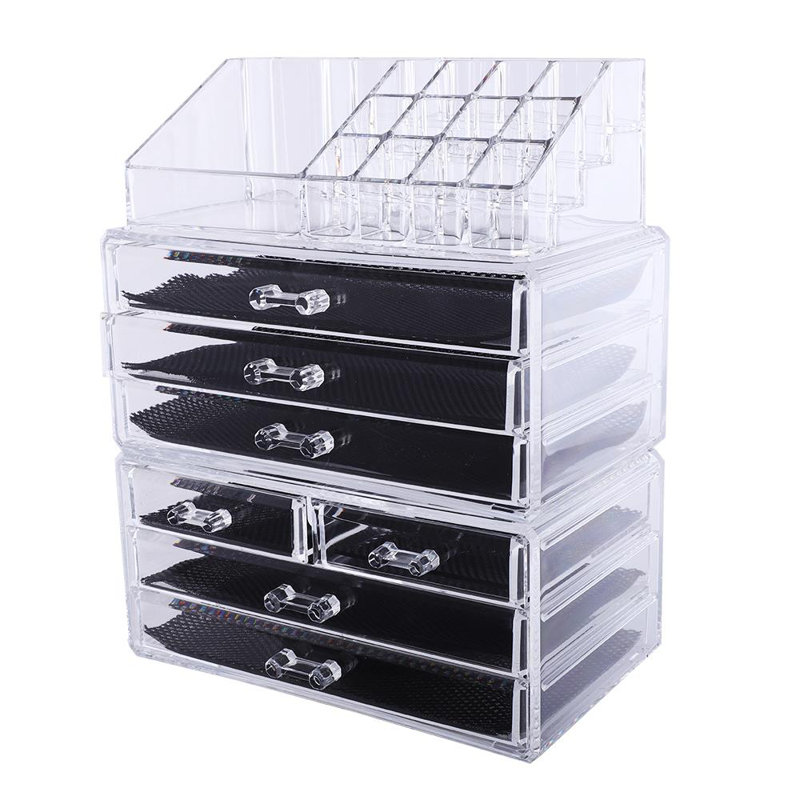 Acrylic Makeup Organiser, Clear