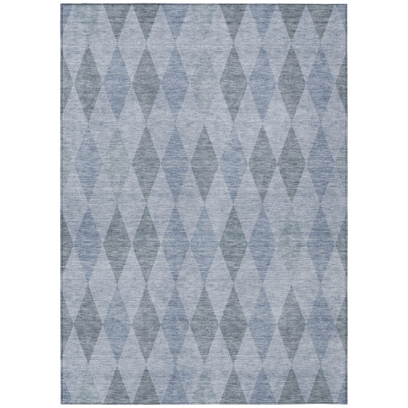 Clintonville Geometric Indoor / Outdoor Rug, Rectangle 8' x 10'