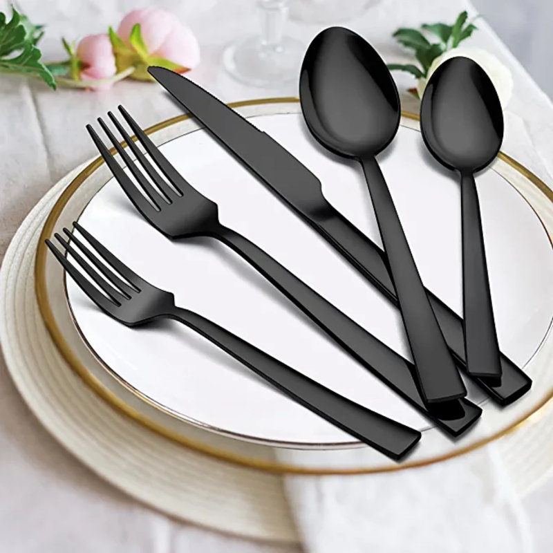 Ron Trading Stainless Steel Flatware Set - Service for 12