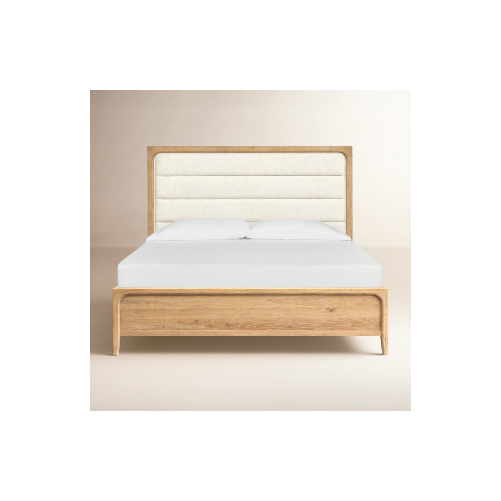 Rory Upholstered Panel Bed, Queen