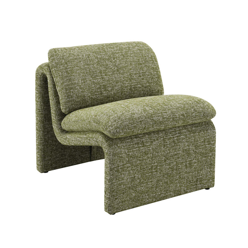 Chaise d'appoint innovante Elegance Jaeda, Green