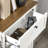 Kirills Farmhouse Barn Door Accent Cabinet, Kitchen Sideboard Storage Cabinet with Double Doors