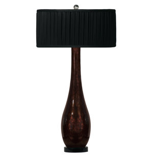 Lampe de table 33" bronze