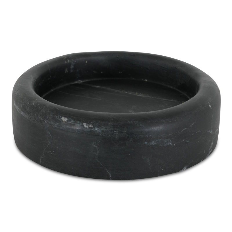 Anais Catchall Beige Marble, Black