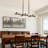 Faustena 12 - Light Dimmable Bubble Glass Sputnik Modern Linear Chandelier-755980356