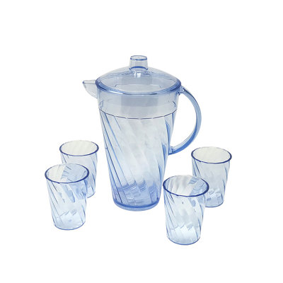 16oz. Acrylic Drinking Glass Set