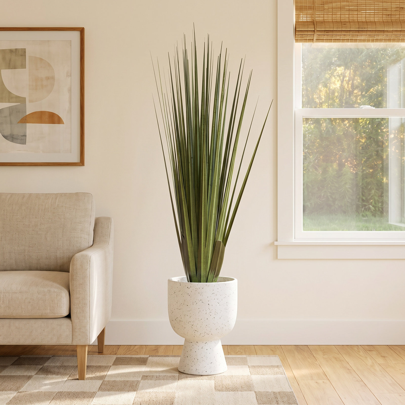 30'' Faux Wild Grass Stem