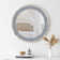 Amla 47in”Console Table With Round Mirror