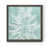 Toile avec cadre gris
