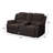 Zslater Chenille Pillow Top Arm Reclining Loveseat-295738407-297869133
