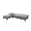 Canapé modulaire d'angle rembourré 88,6 po Sky-868007758