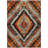 Machine Washable Indoor/Outdoor Xhevrie Terracotta Rug-1726419930