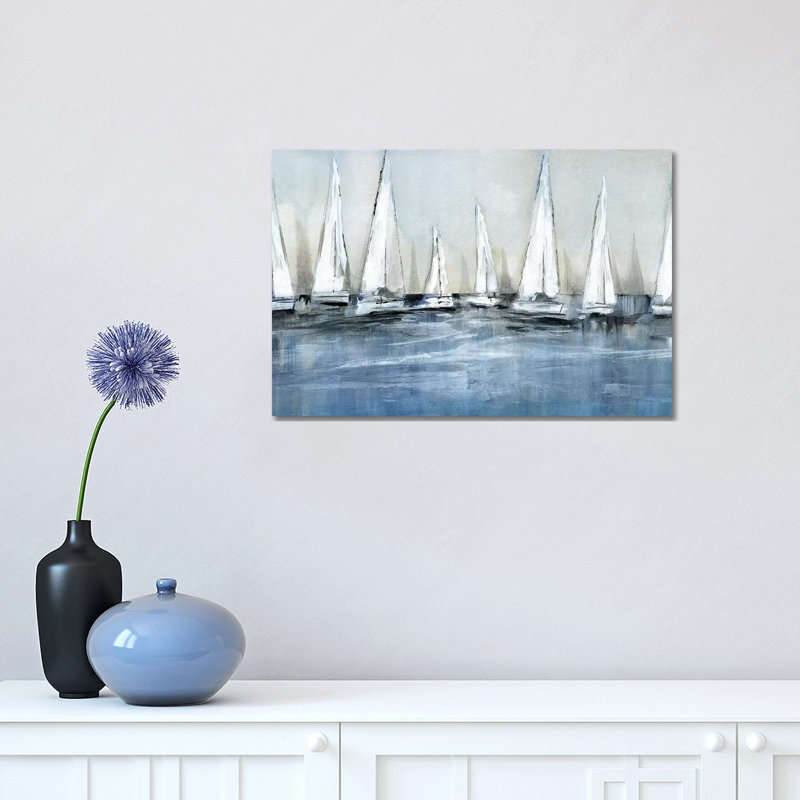 Waiting For The Sun by Susan Jill - Painting on Canvas, Wrapped Canvas, 30.48 cm H x 45.72 cm W