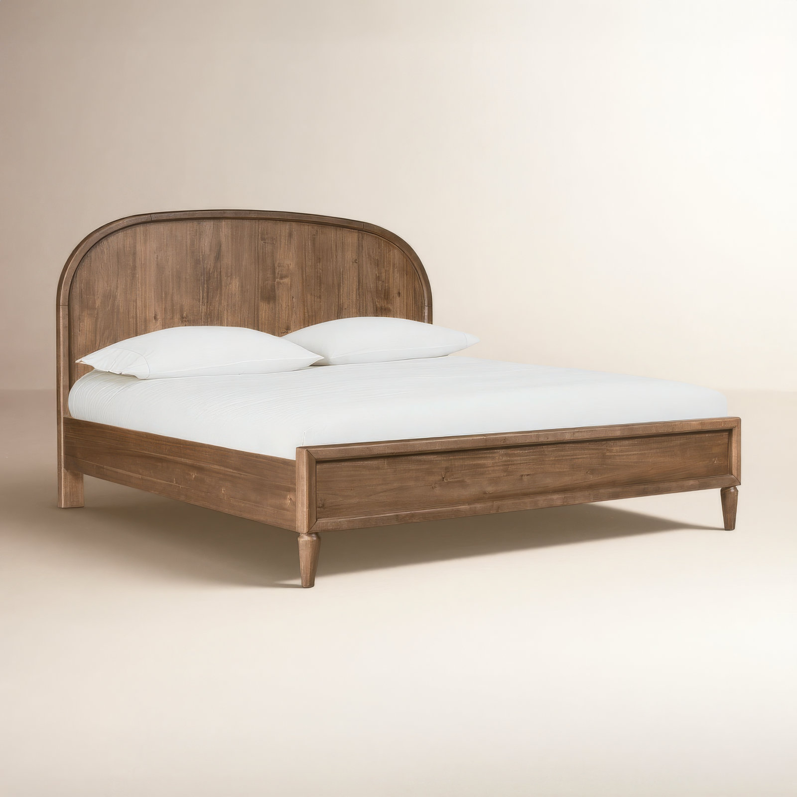 August Solid Wood Bed, California King