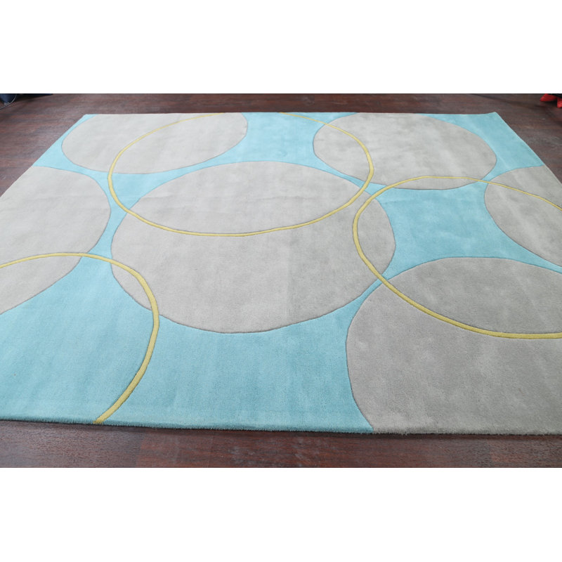 Wool Geometric Indoor Rug