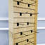 Support à plancher double en bois