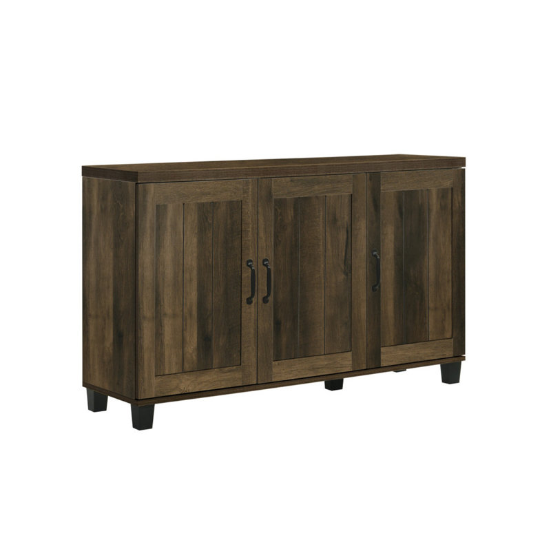 Armoire à chaussures moderne et minimaliste, Chêne foncé