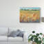 «Gold and Red Field I», reproduction de peinture acrylique sur toile tendue-1361569154