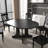 Farmhouse Expandable Dining Table - Oval Tabletop with Removable Leaf, Trestle X-Shaped Base for Kitchen-1107229645-1107229647
