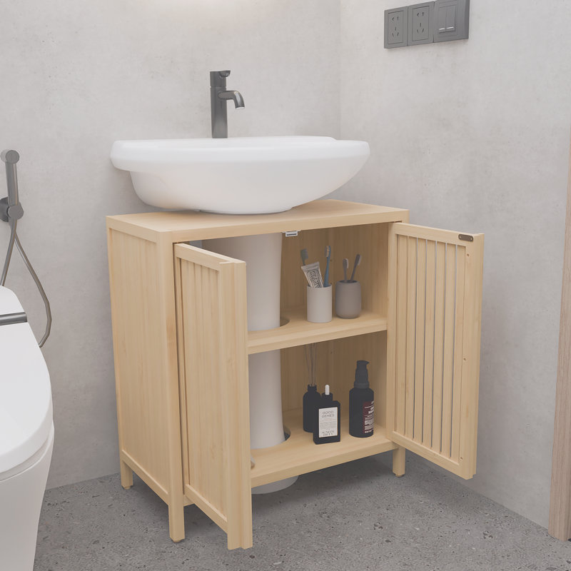 Cabinet With Shelf For Bathroom