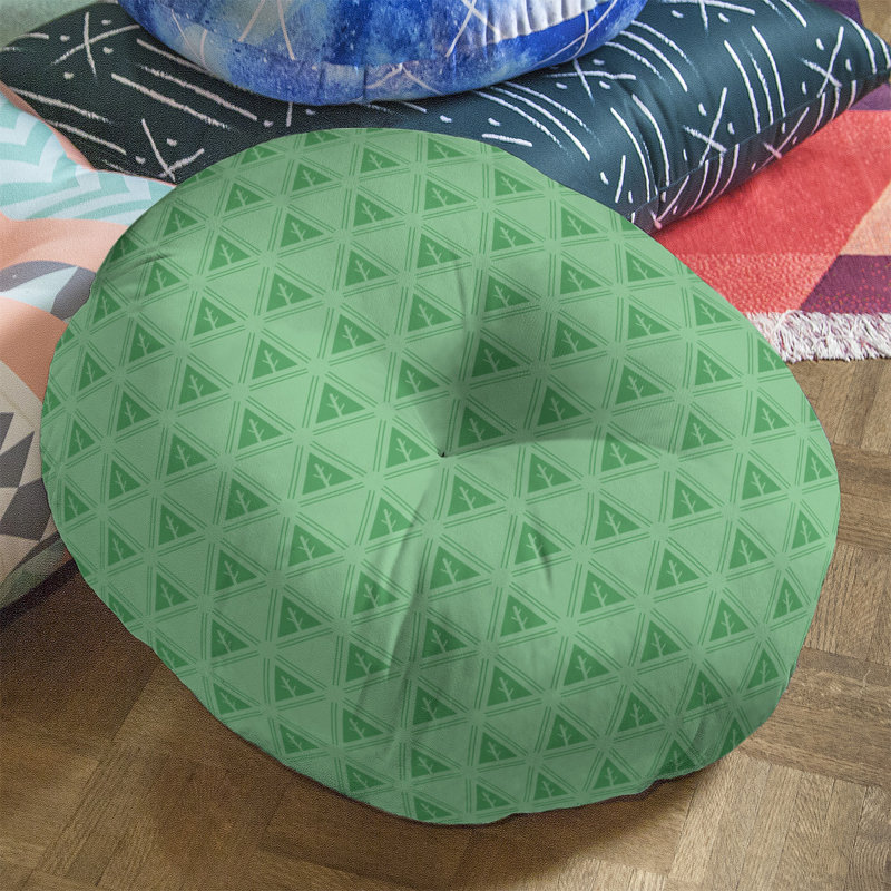Coussin Theo Nath, 26 po x 26 po, Vert clair
