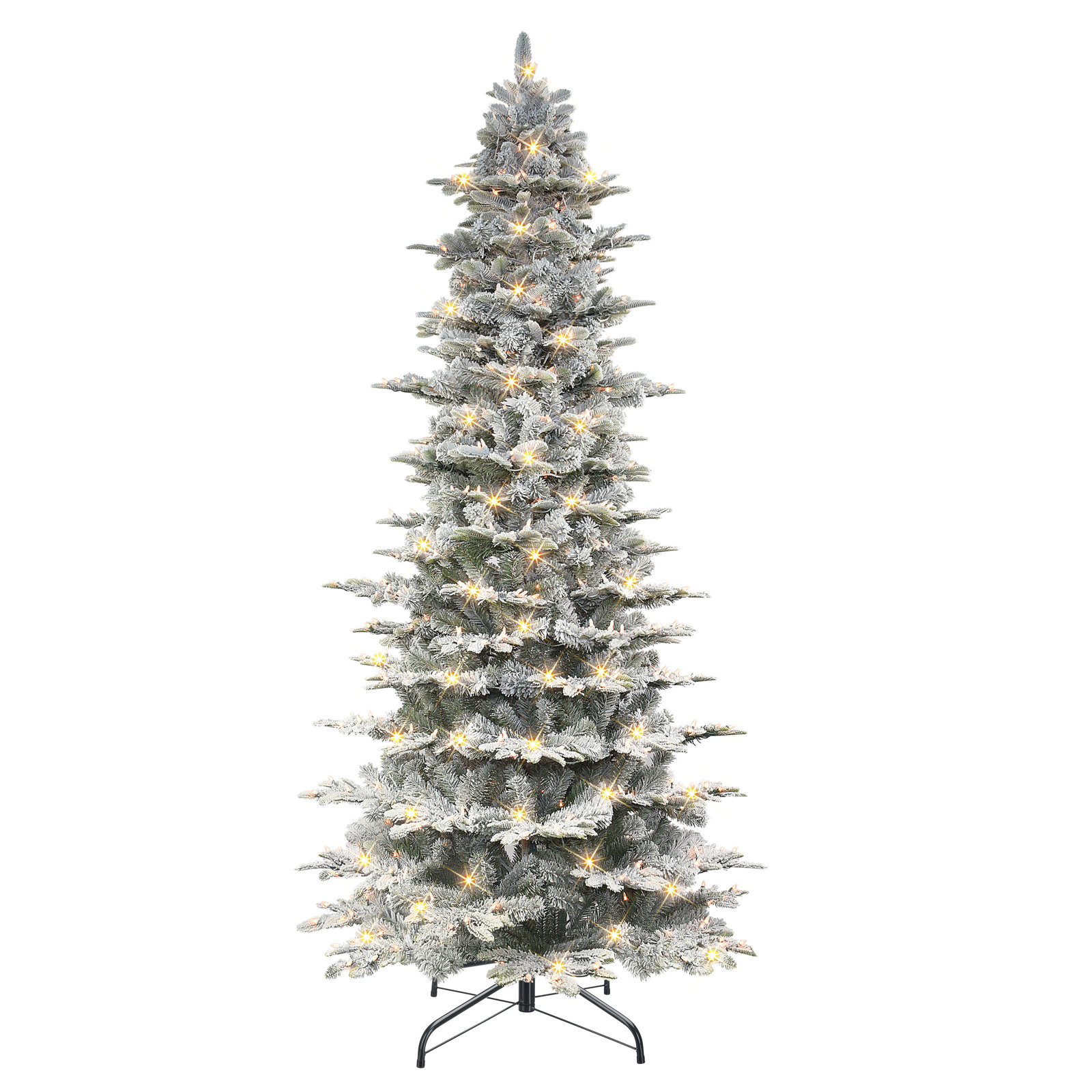 108' Lighted Artificial Fir Christmas Tree